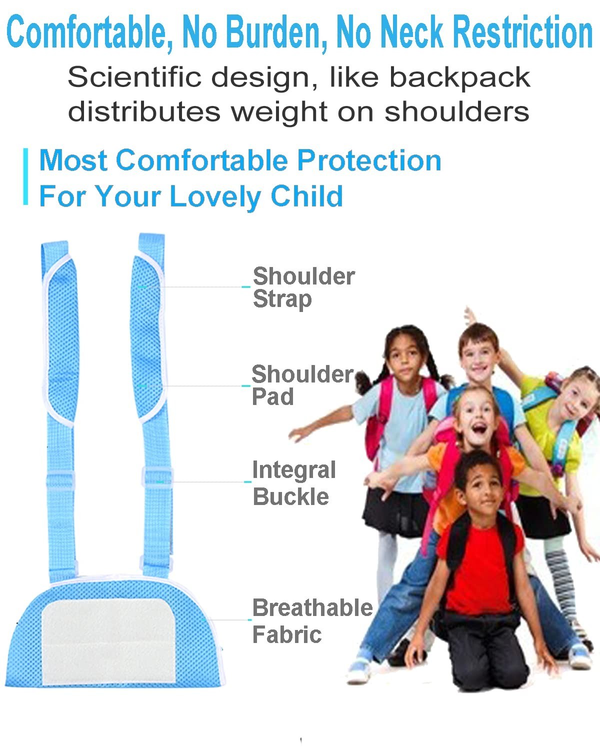 Pediatric Arm Sling – Breathable, Adjustable Comfort for Arm & Shoulder Recovery