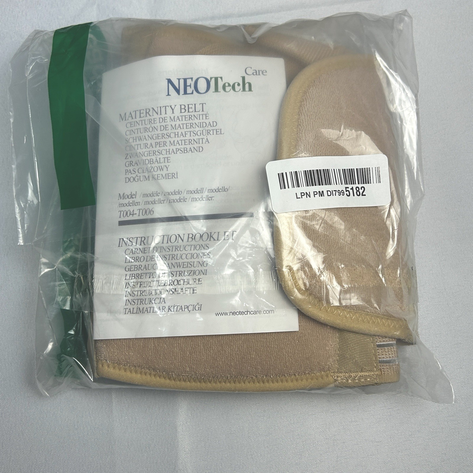 Neotech Care Maternity Pregnancy Support Belt/Brace Back, Abdomen, Belly Band M