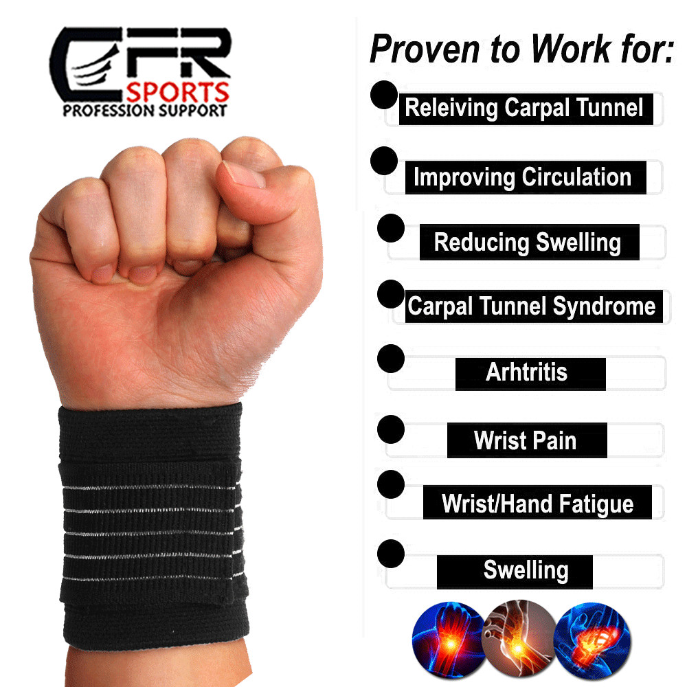 Weight Lifting Wrist Support Wrap Gym Workout Training Support Straps Gym Carpal