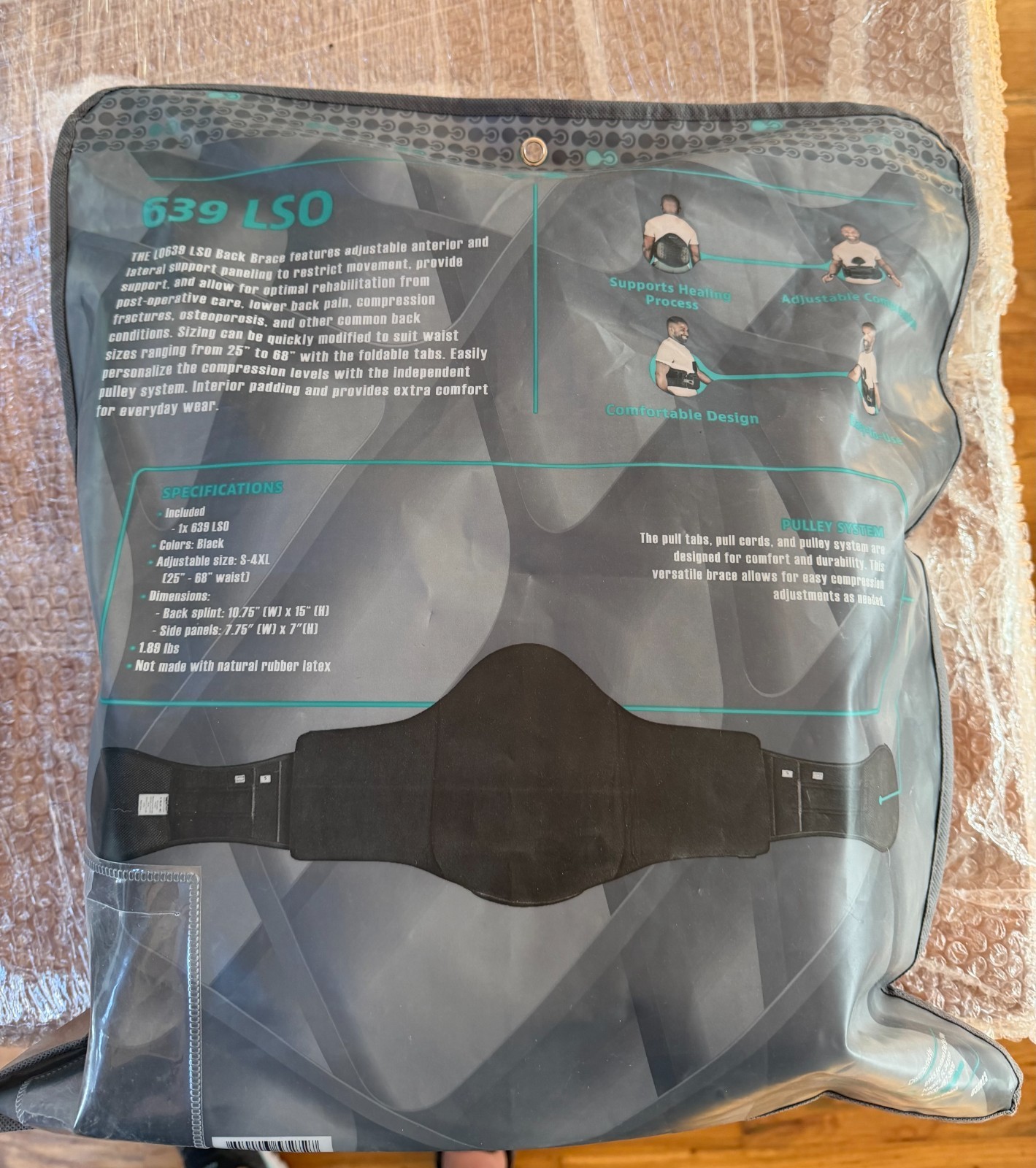 Core Tech Vive Health 639 LSO Back Brace