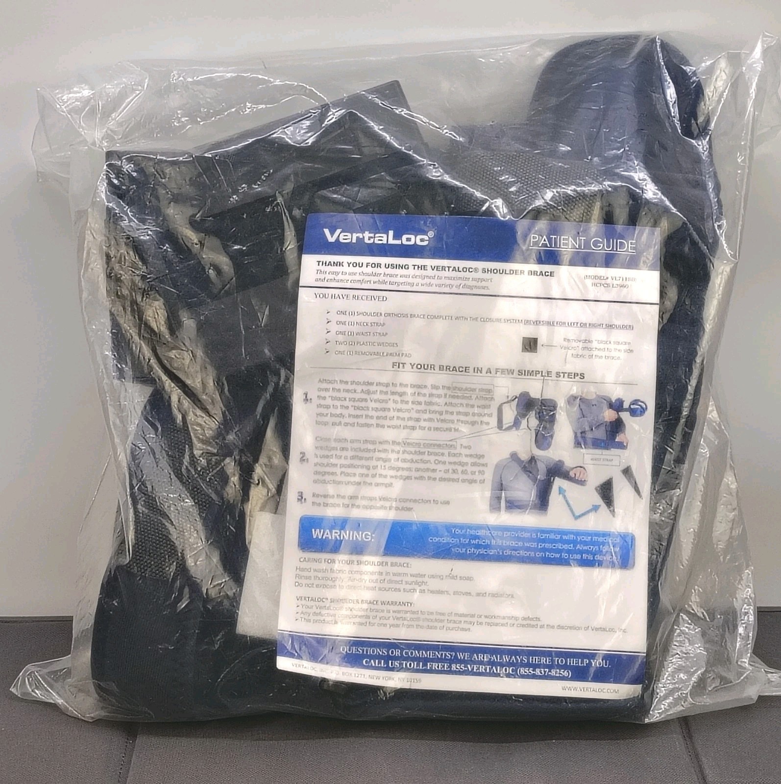 VERTALOC® Shoulder Brace – VL711SB – HCPCS L3960 RIght or Left