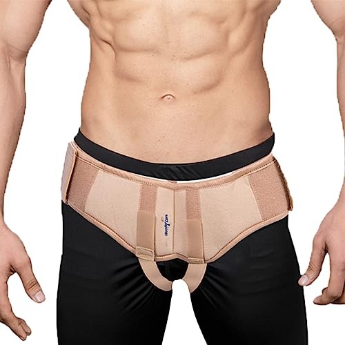 Inguinal Hernia Support Truss brace for Single/Double Medium (Pack of 1)