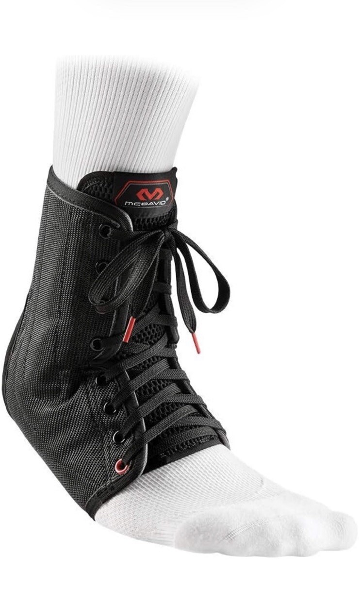 McDavid Lightweight Ankle Brace Lace Up With Stays Maximum Support Level 3 Large
