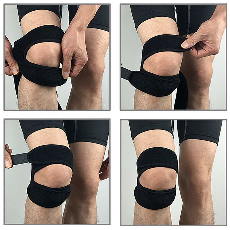 Knee Brace Support Joint Patella Strap Sports Arthritis Pain Relief Running Gym