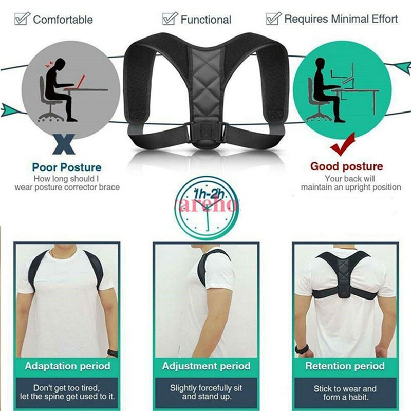 Medical Posture Corrector Spinal Back Support for Women & Men – NEW! FAST SHIP!