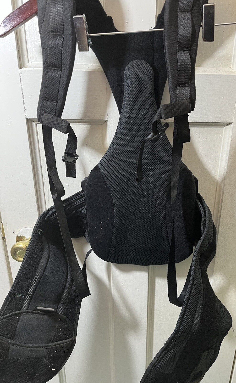Aspen Horizon Large Back Brace Black Waist Support & Adjustable Strap Tighteners