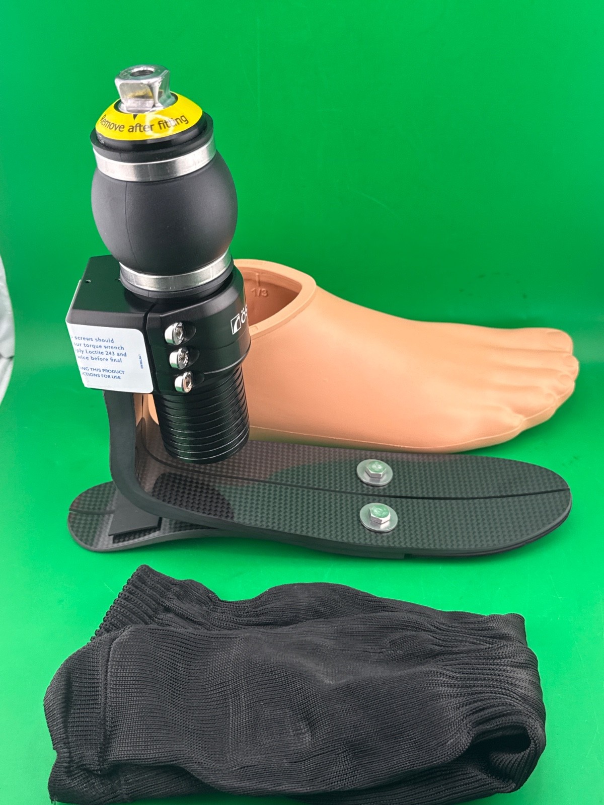 Ossur reflex re-flex shock prosthetic foot. New. Category 5. Size 27. Right