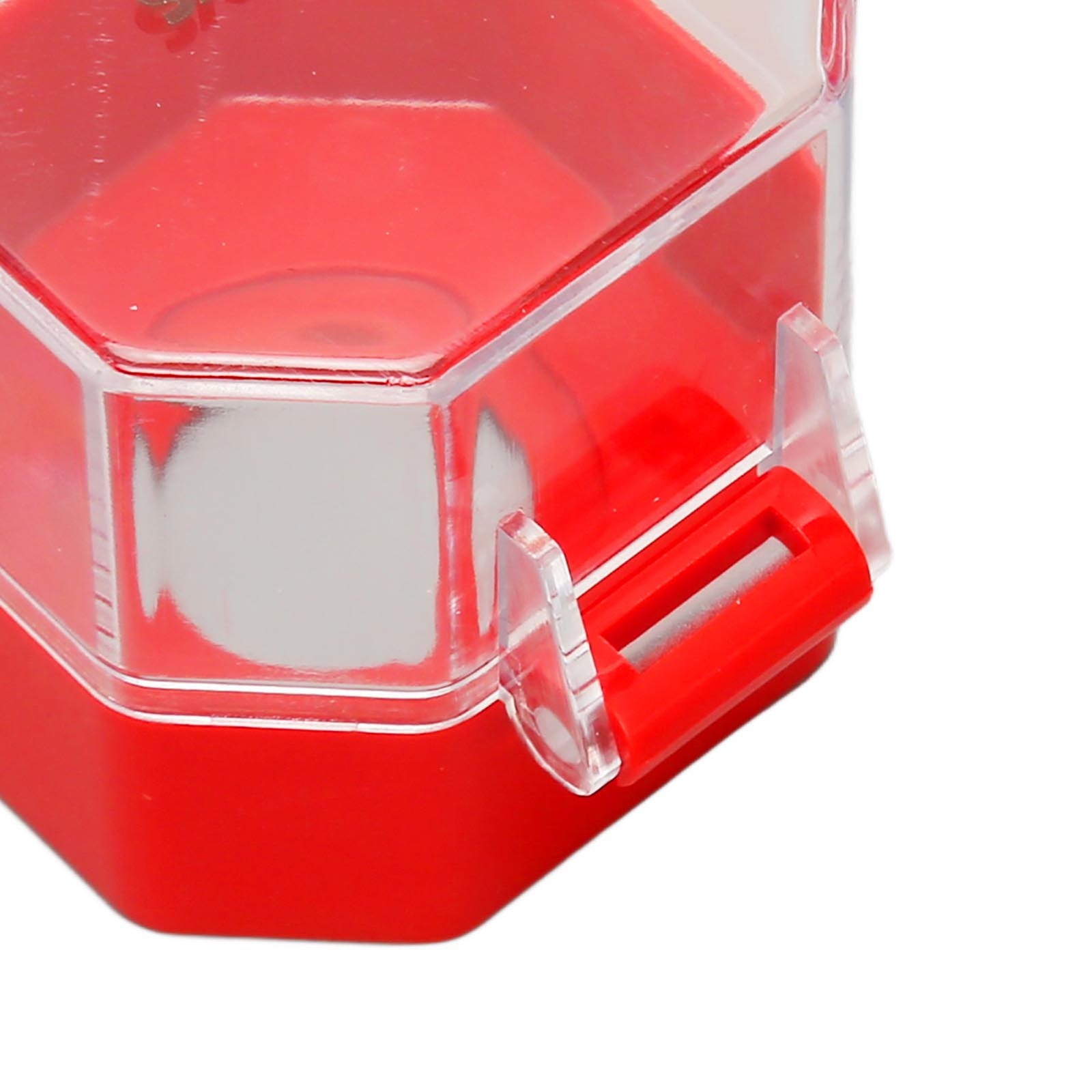 Emergency Stop Button Protective Cover Transparent Push Button Switch Lockout