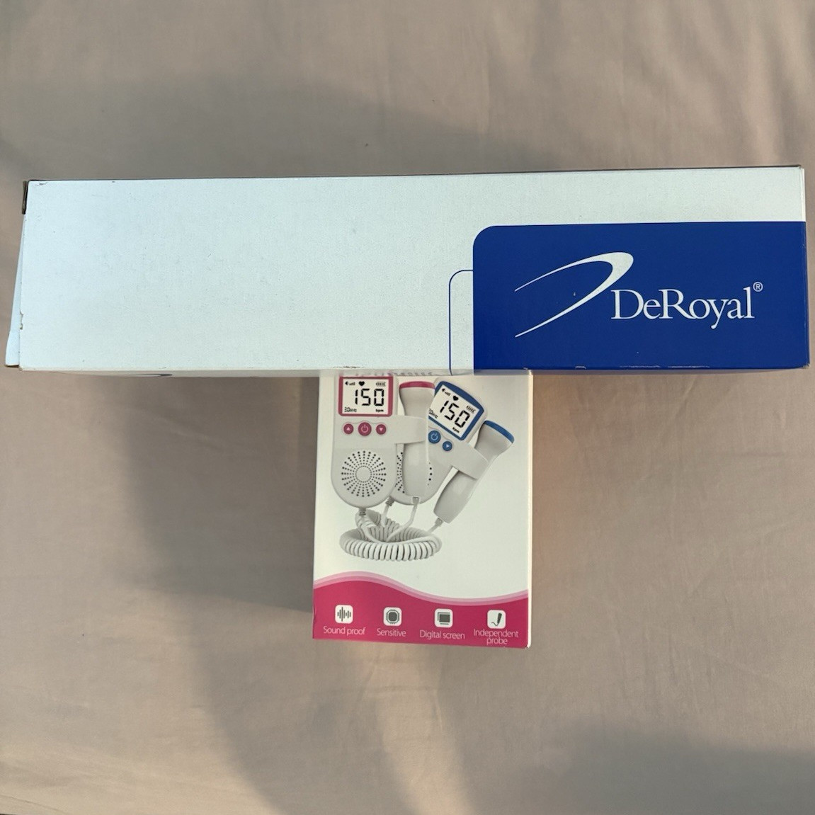 DeRoyal Abdominal Binder Large 63-74IN Adjustable Elastic White