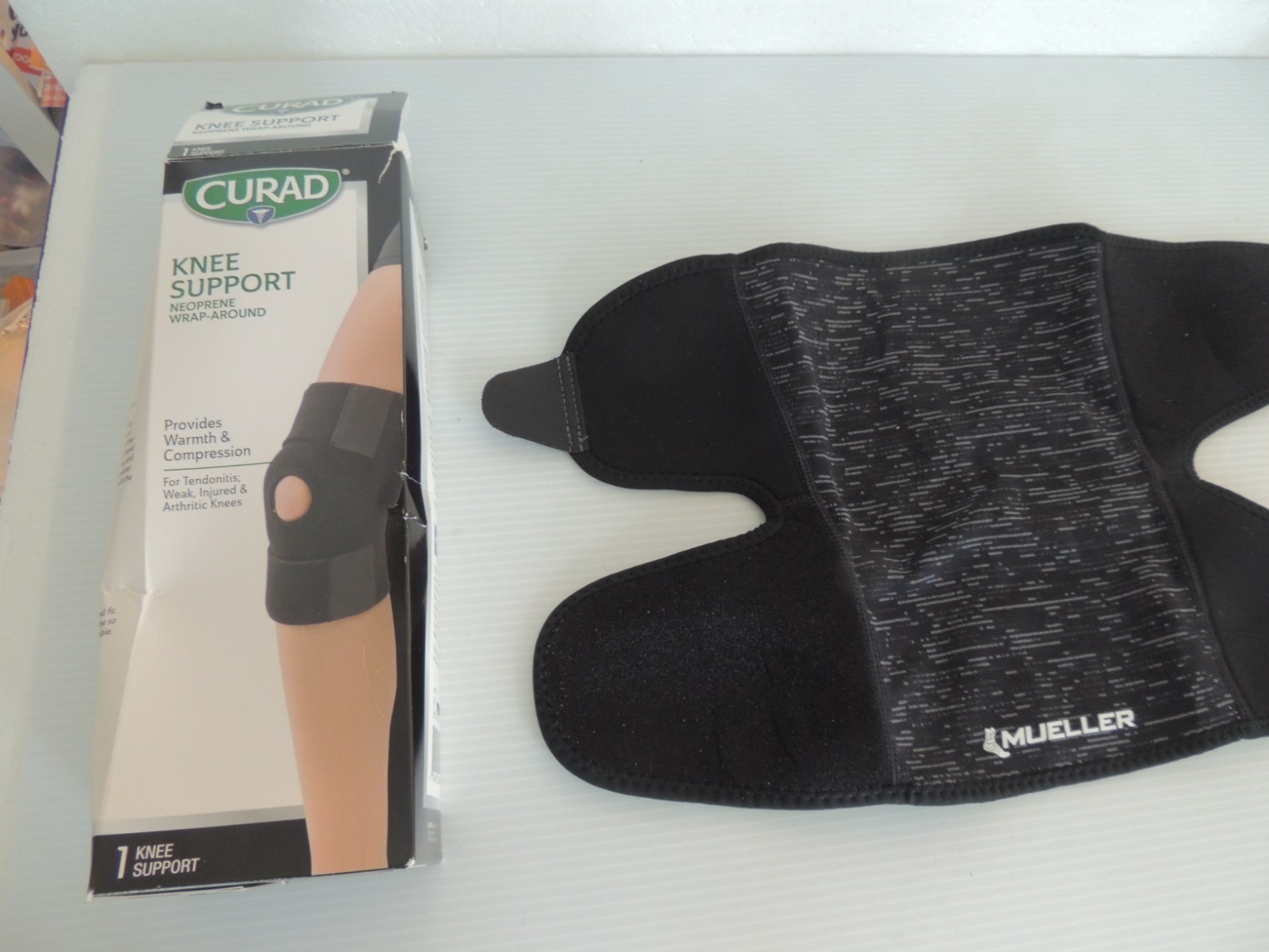 CURAD Knee Support Neoprene Wrap-Around For Tendonitis, Weak & Arthritic Knees