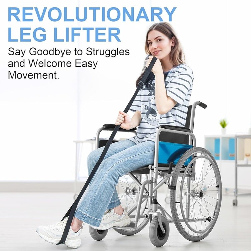 Leg Lifter Strap Hip Surgery Recovery Portable Foot Aid Non-Slip Design New