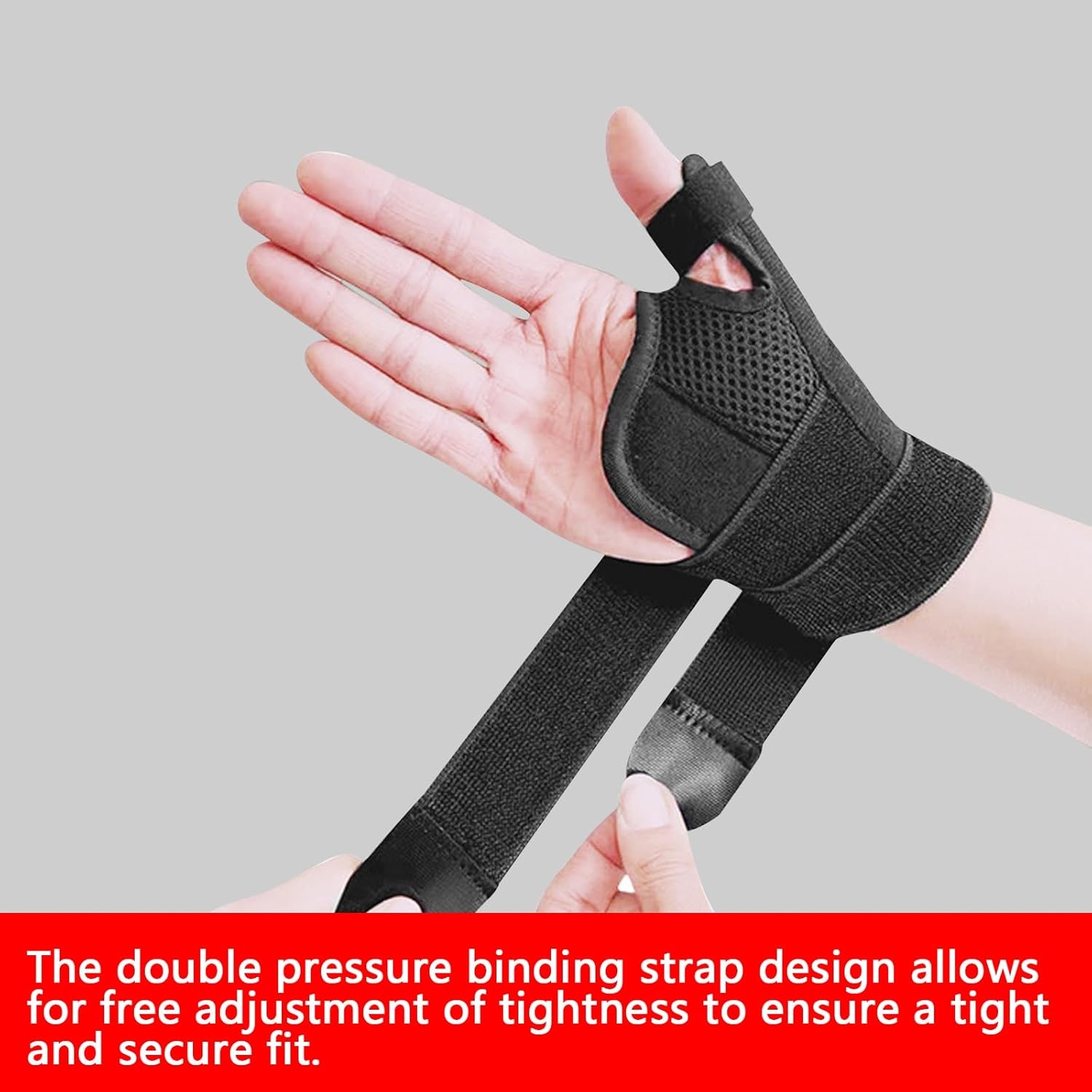 Adjustable Wrist Brace Left & Right Hand Support for Carpal Tunnel Pain