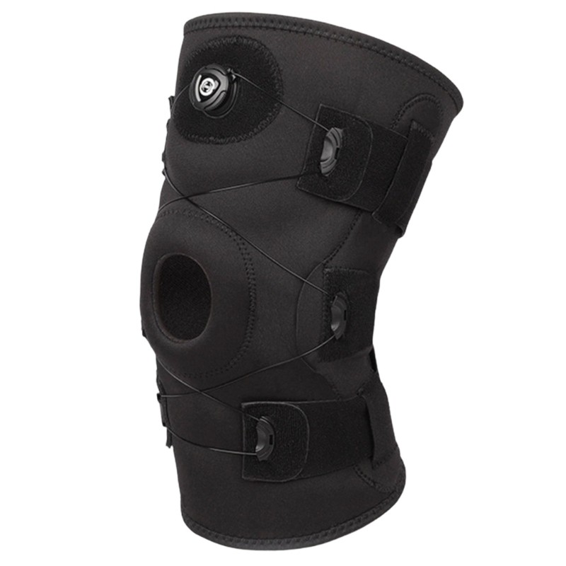 Odor Resistant Knee Support Strap With Precisions Dials Care Workout Outdoor Use