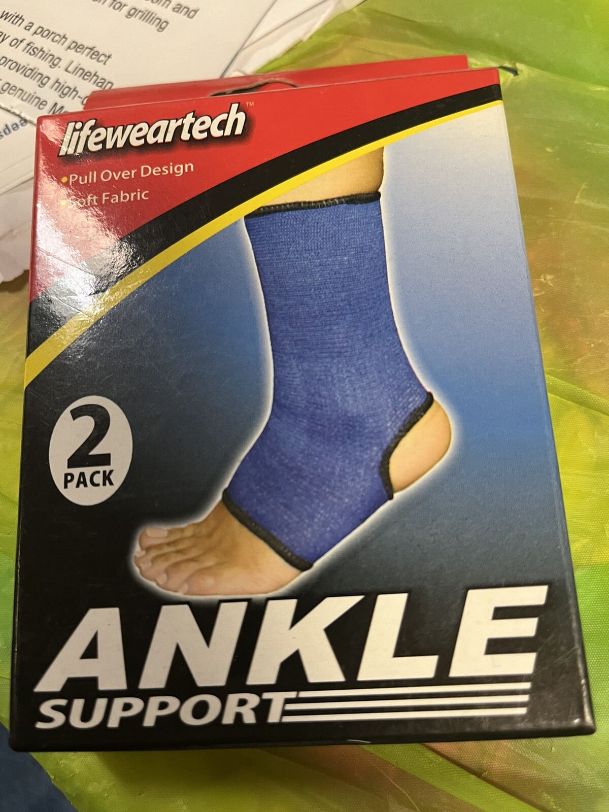 Lifeweartech 2 Pack ANKLE SUPPORT BRAND NEW Men Or Women