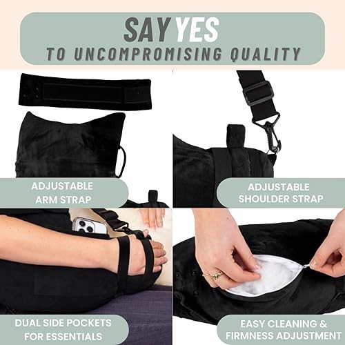 Shoulder Surgery Recovery Pillow – Adjustable Arm Support for Left/Right Side, C