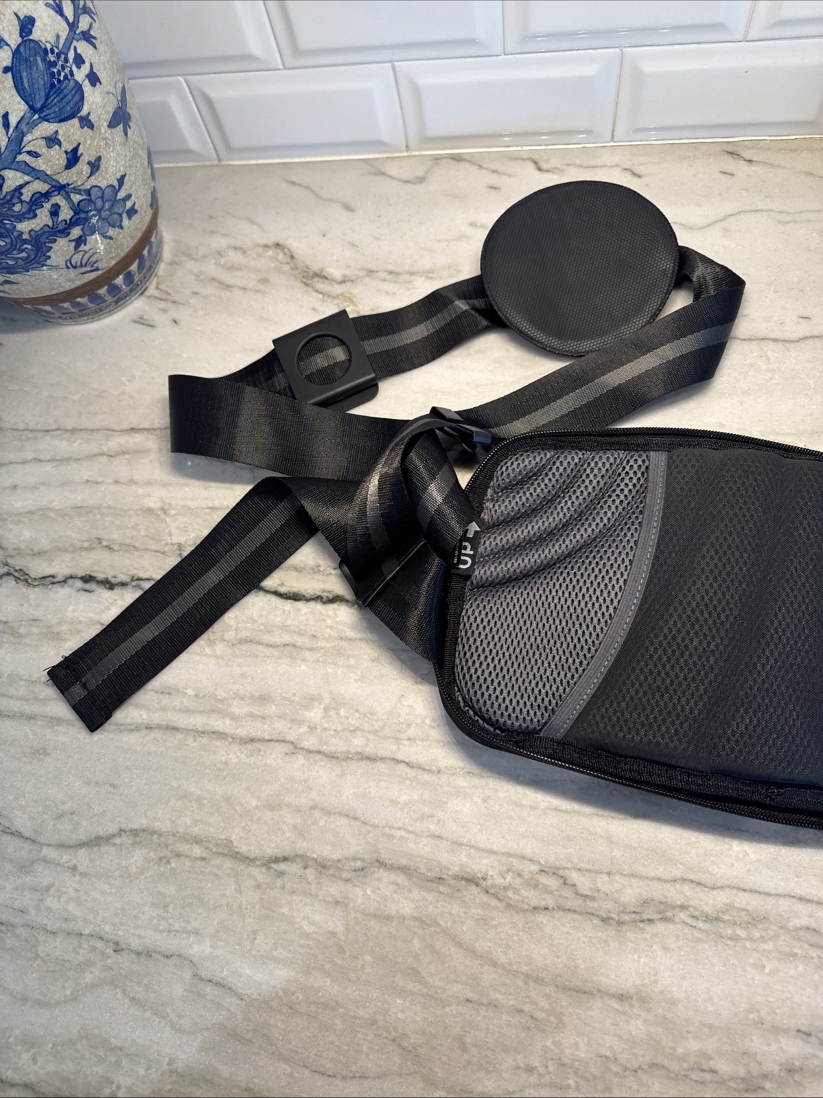 BetterBack Luxe Memory Foam Perfect Posture Improvement Relieves Back Pain Black