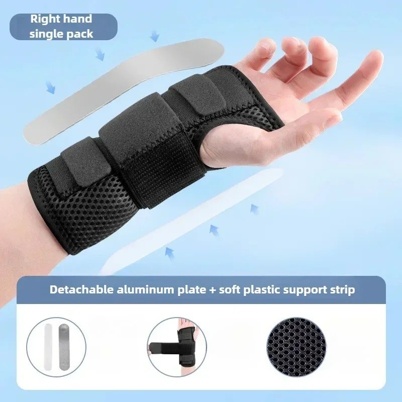 NEW Wrist Brace for Carpal Tunnel – Adjustable Night Support Brace with Splints