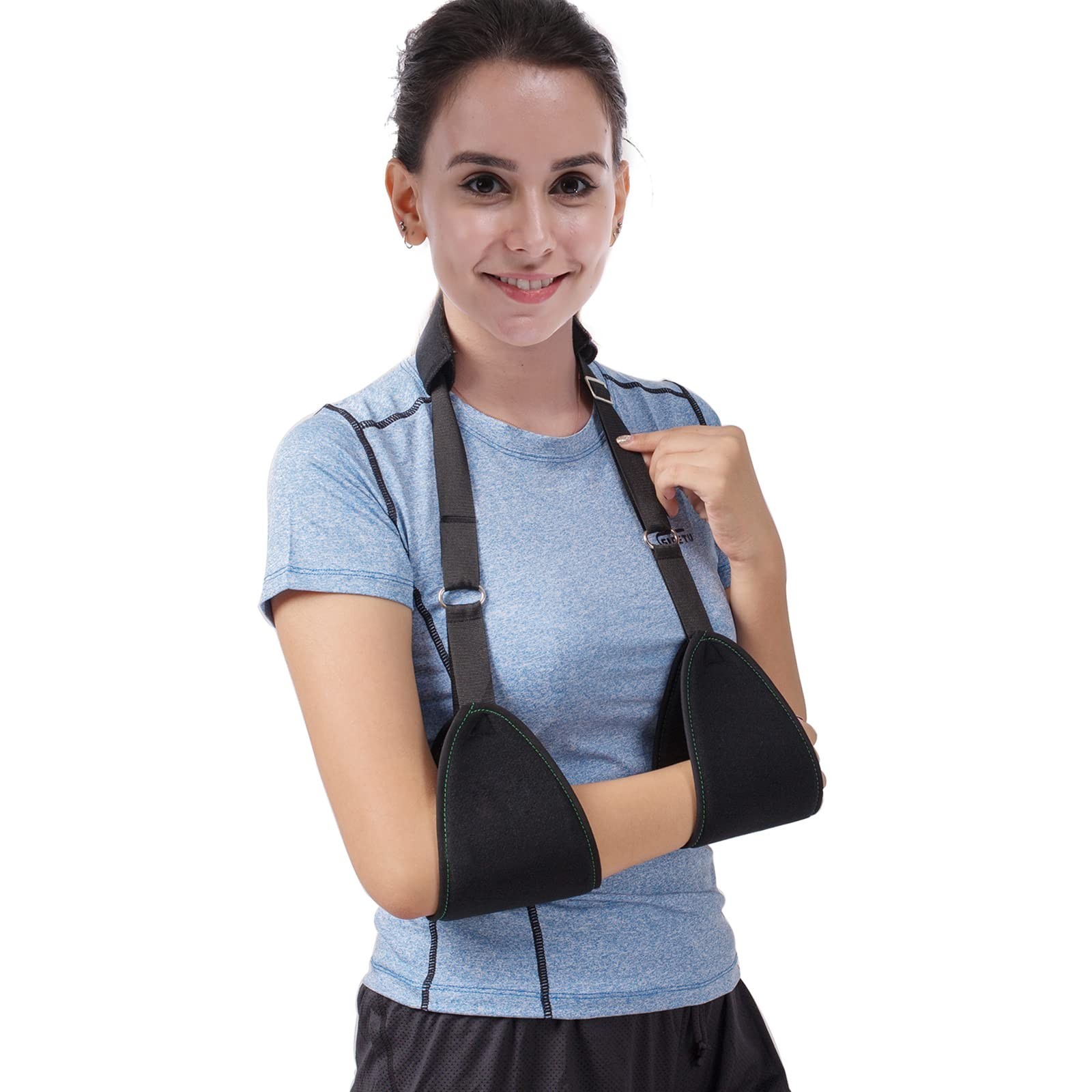 Triangle Dislocated Arm Sling Shoulder Immobilizer Rotator Cuff Wrist Elbow F…