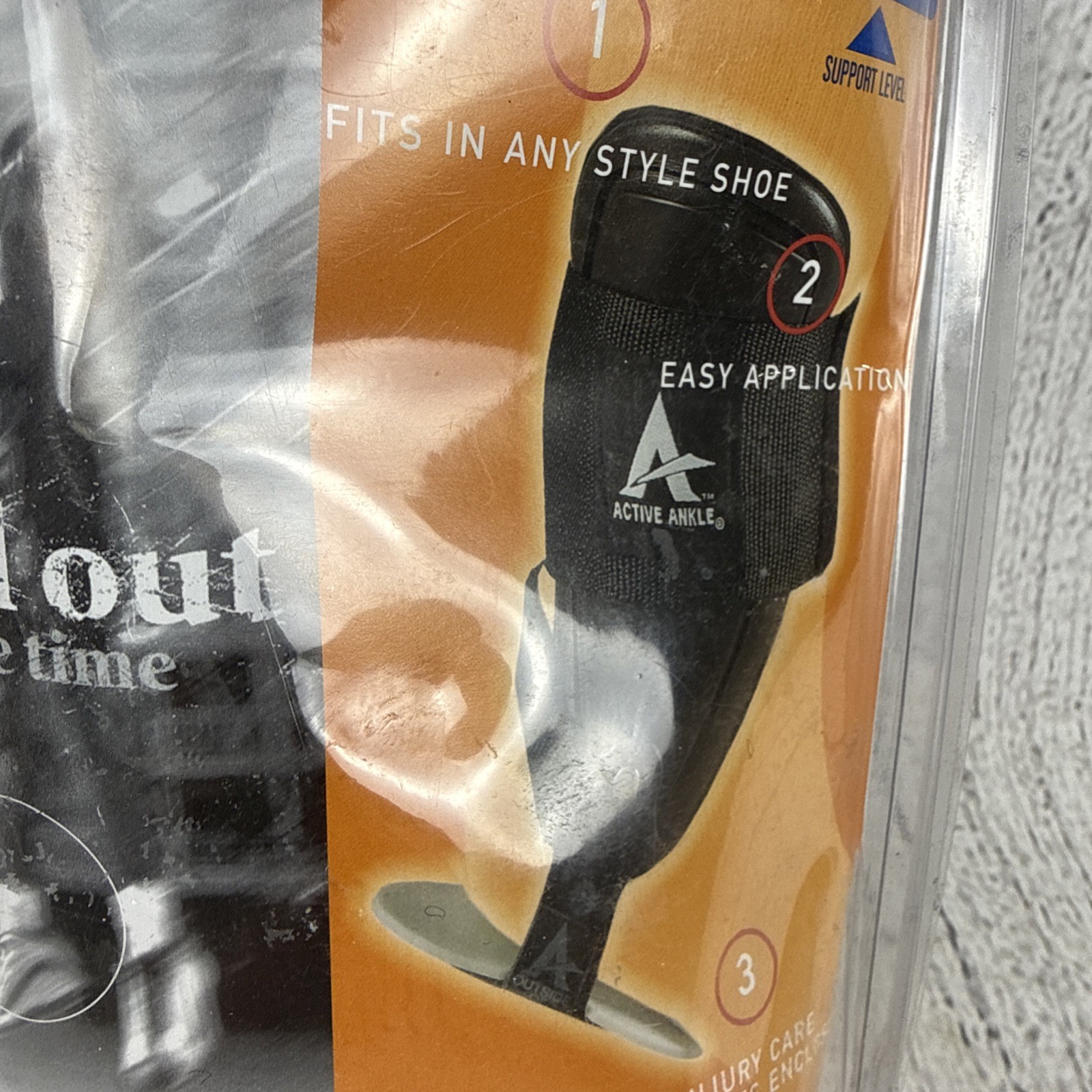 Active Ankle T2 Ankle Brace, Black Ankle Support Med – Men & Women -New Sealed