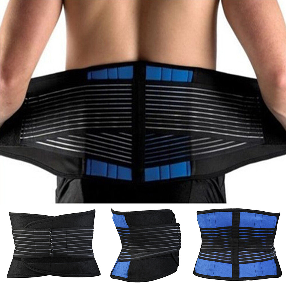 Waist Abdominal Rib Lumbar Lower Back Support Belt Brace Strap Posture Corrector