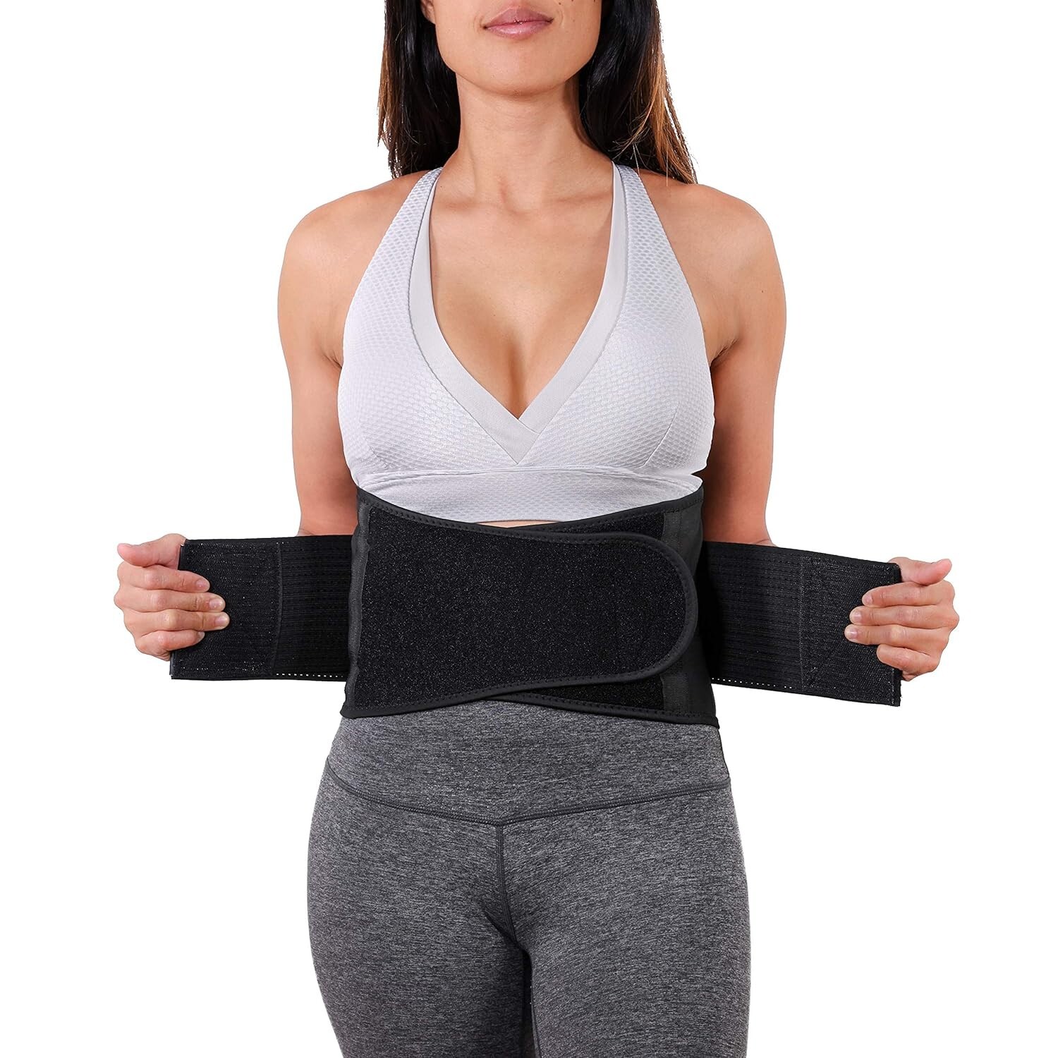 Workout Back Brace for Lower Back Support, Сompression & Pain Relief, M Size.