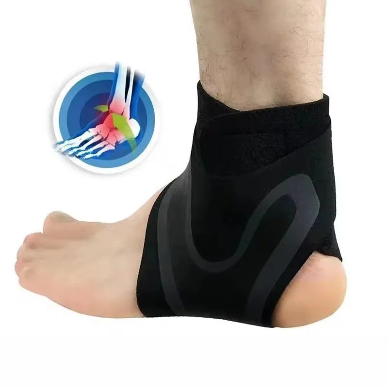 Ankle Brace Support Compression Sleeve Pain Relief Plantar Fasciitis Foot Wrap