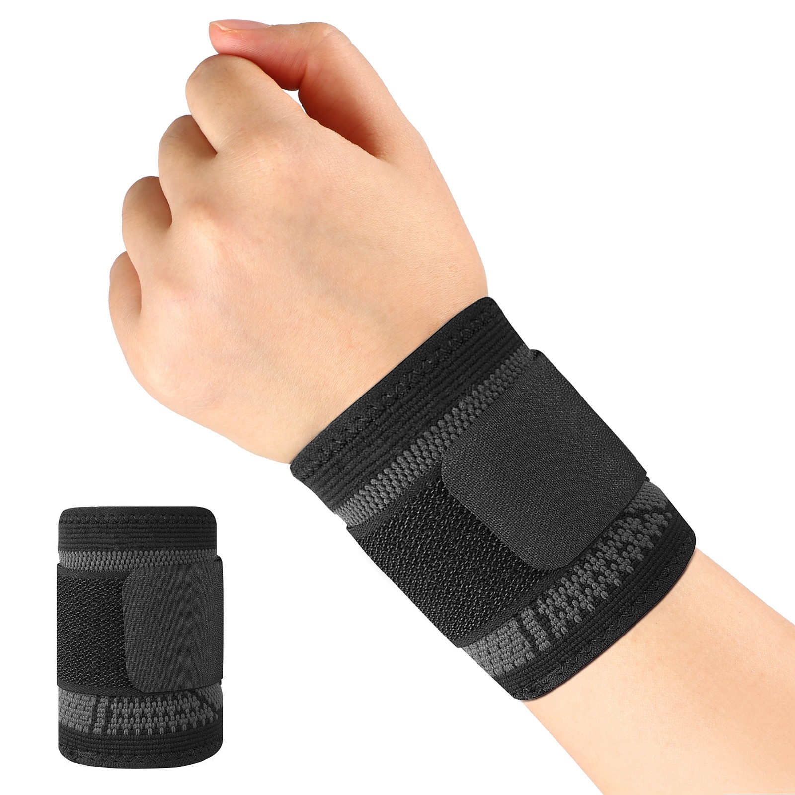 1pc Sports Wrist Bandage Wrist Wrist Support With Adjustable D1S4