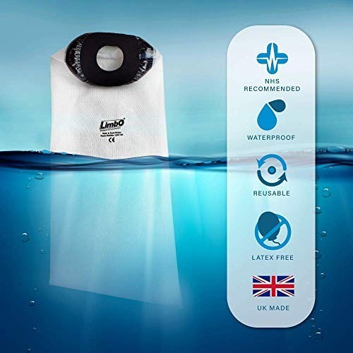 Waterproof Cast Protector Half Arm Self Sealing Submersible Shower Cover For