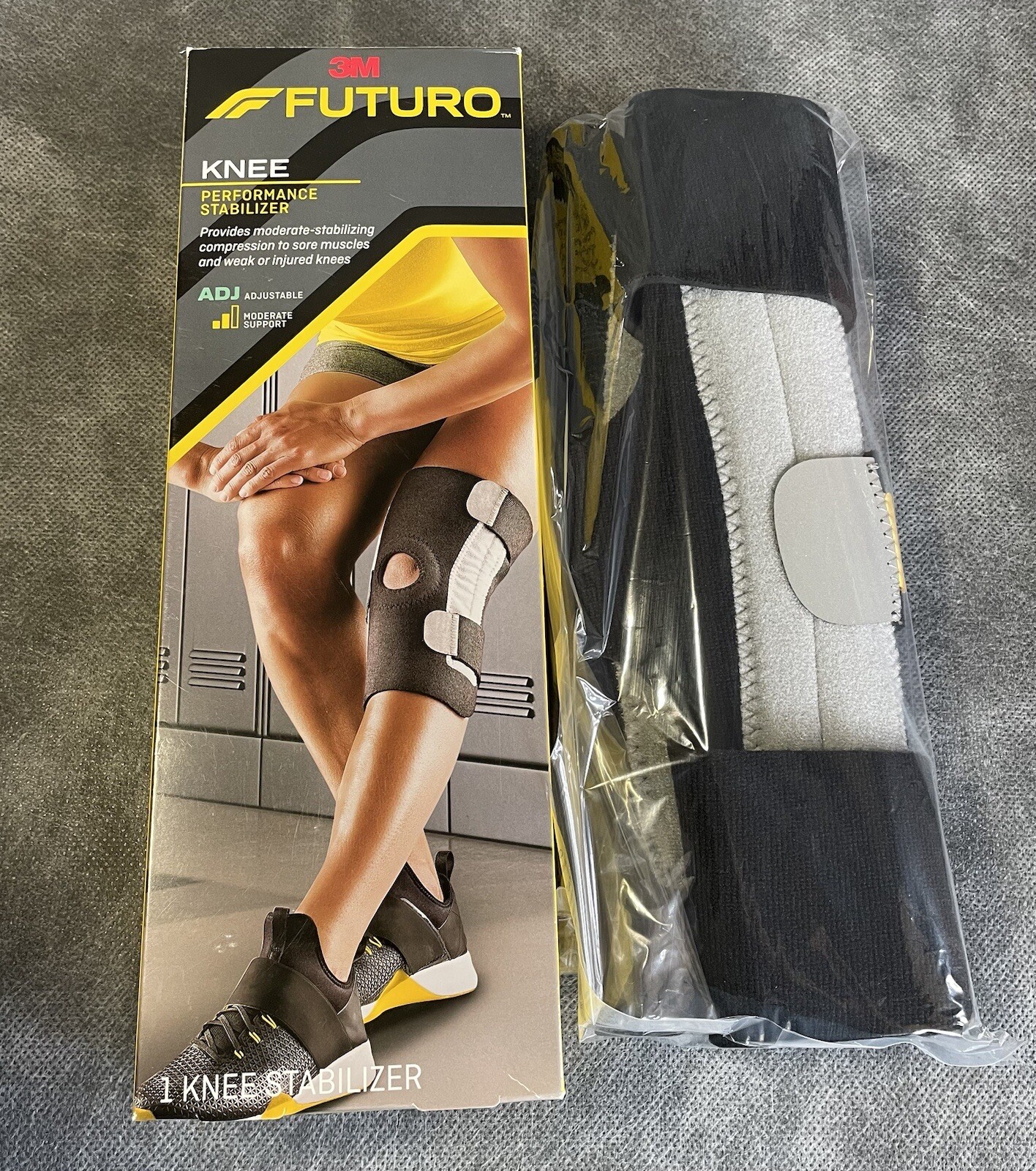 New FUTURO Performance Adjustable Knee Stabilizer NOS