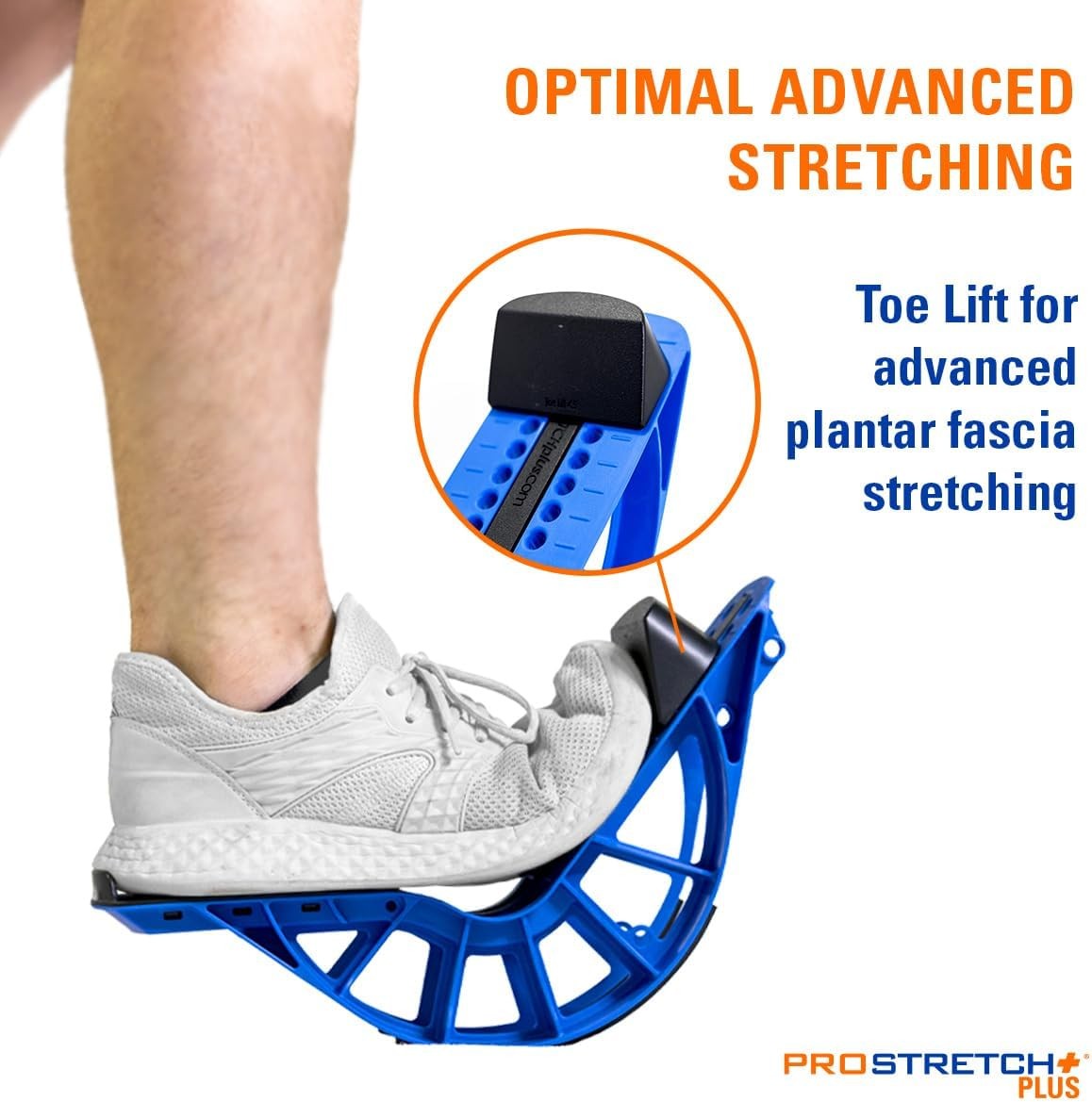 Plus Customizable/Adjustable Calf Stretcher and Foot Rocker for
