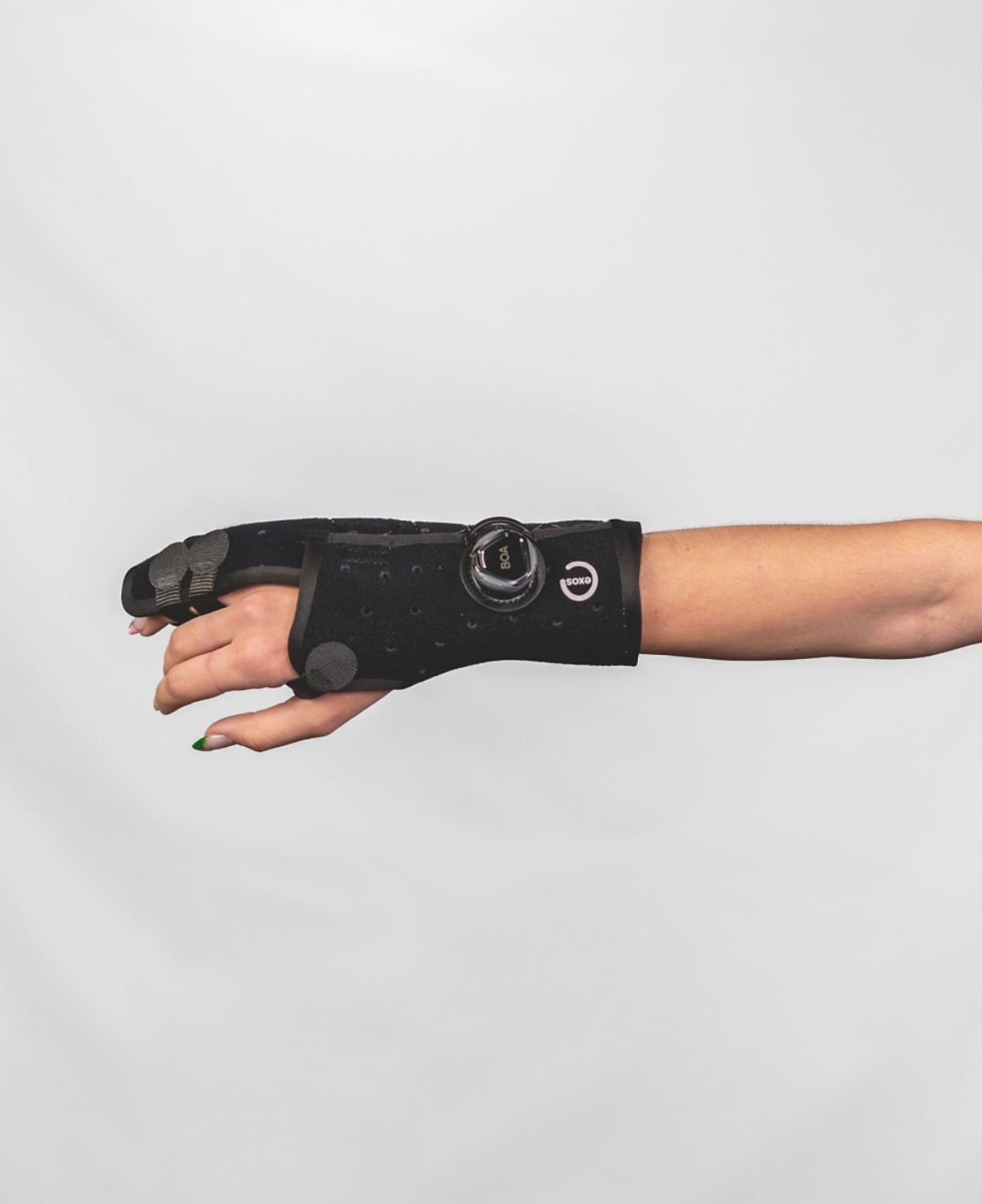 Brand New: Exos Boxer’s Fracture Brace-RIGHT, BLK, MEDIUM