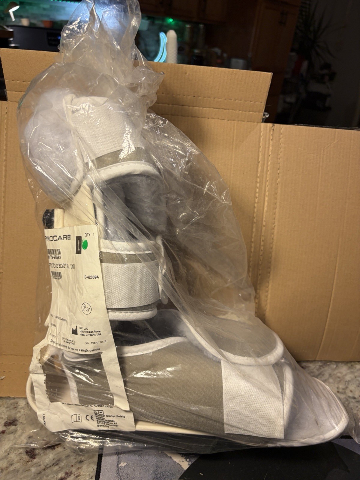 Procare 79-90551 Podous Boot XL Universal For Left Right NEW!