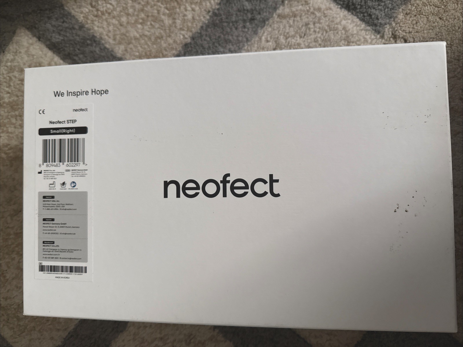 Neofect STEP Small RIGHT AFO Foot Drop Brace – Drop Foot Brace For Walking – NEW