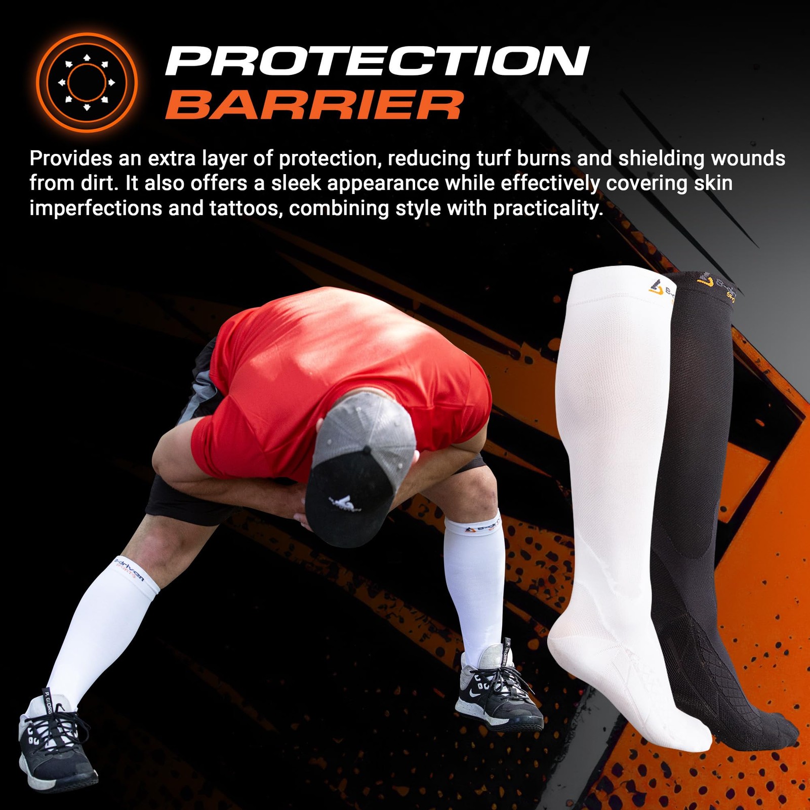 Graduated Compression Socks – 20-30mmHg Support Socks for Leg Swelling, Muscl…