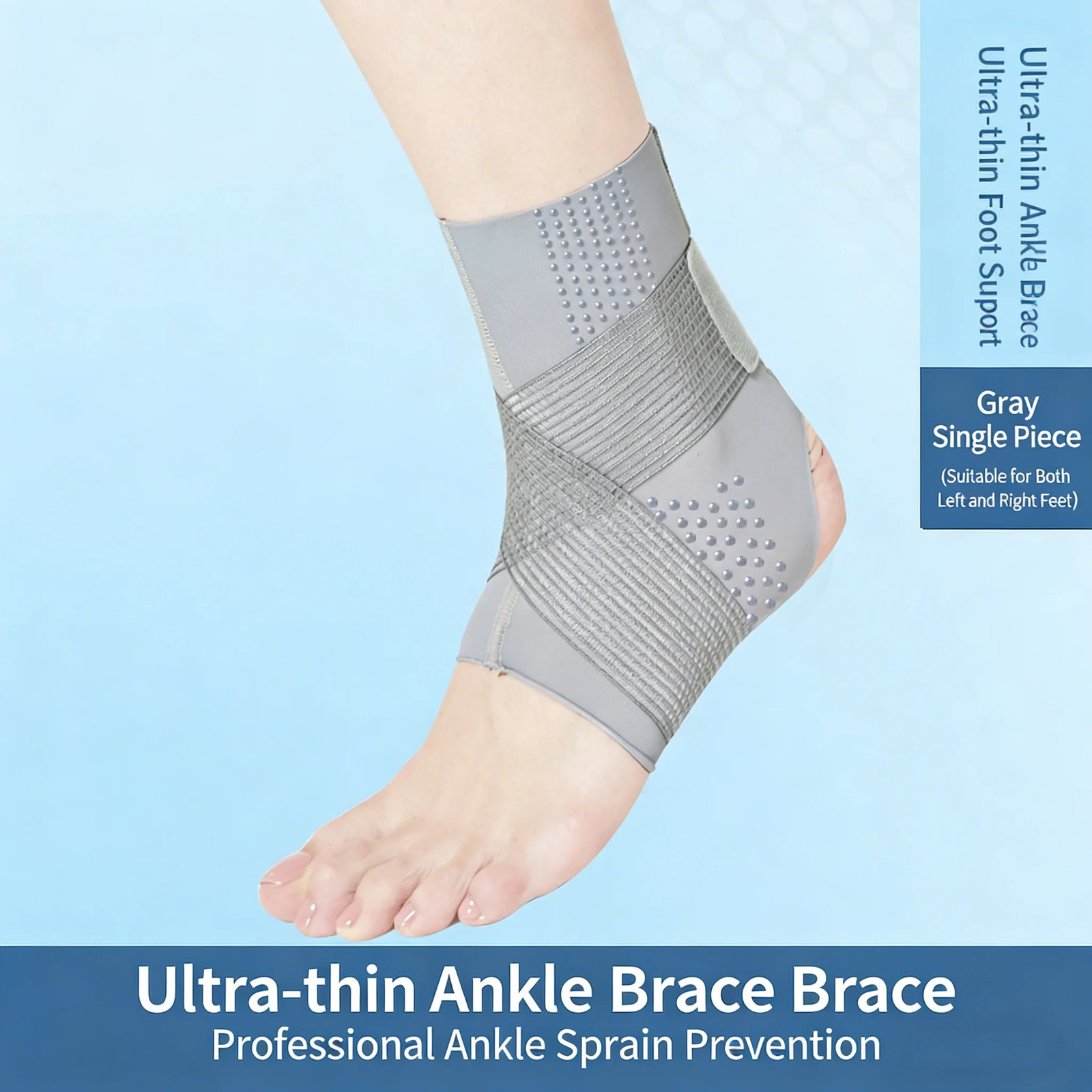 1PC Professional Ankle Brace anti Sprain Ankles Cycling Running Ankle Guard Adju