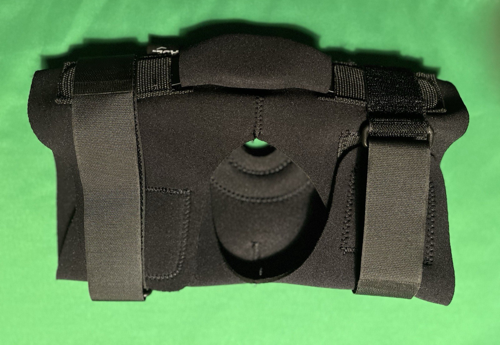 ACE ADJ Leg KNEE BRACE Pad w/Dual Metal Side Stabilizers and Adjustable Straps
