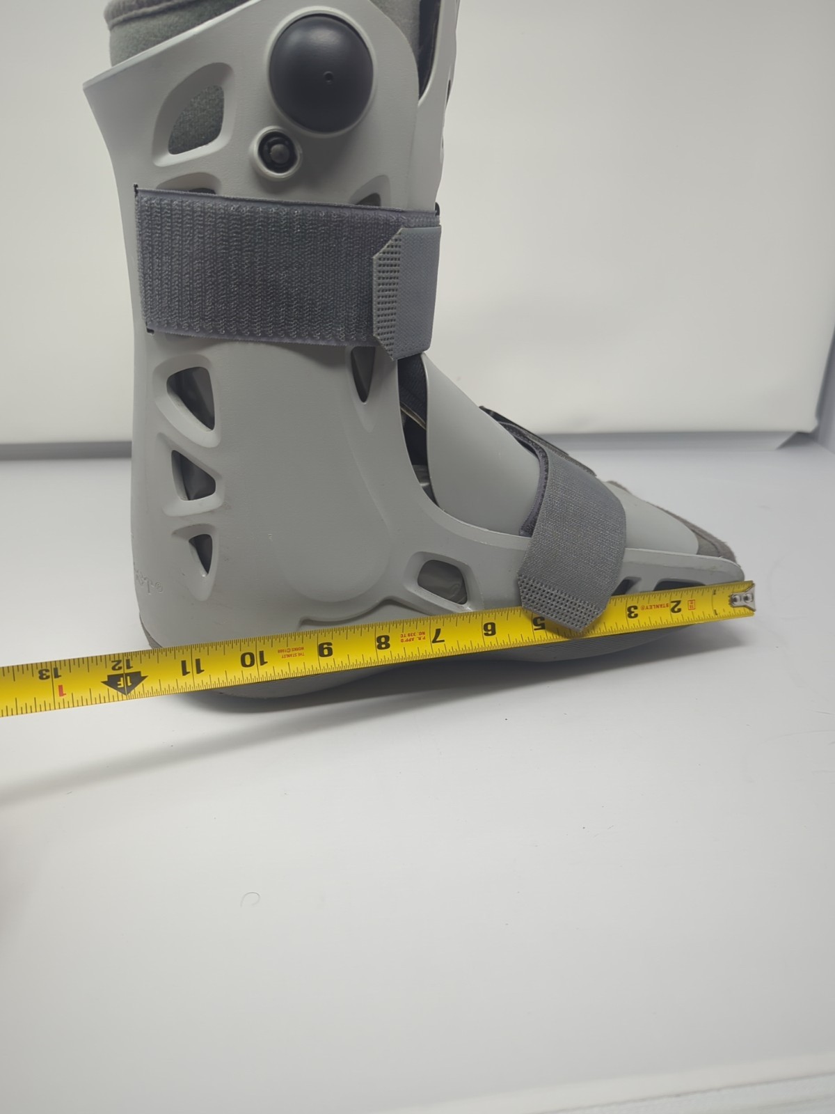 Aircast AirSelect Short Walking Boot Large Walker Brace Foot Fracture Ankle Gray