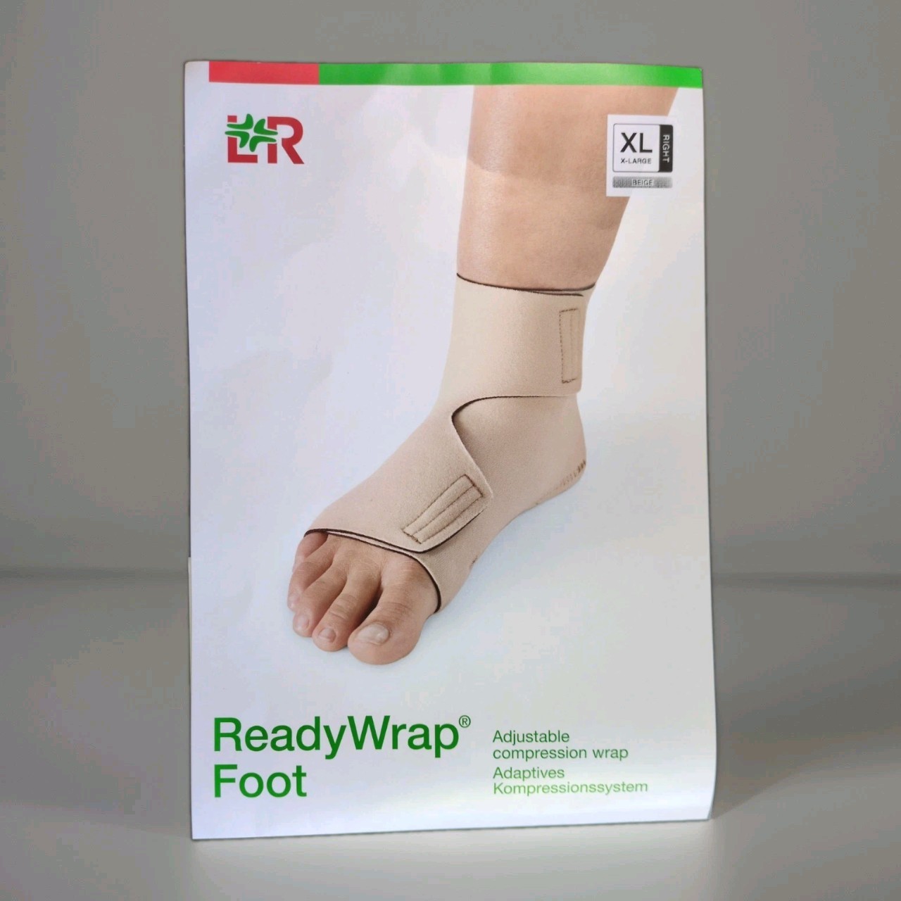 *NEW* L&R READY WRAP FOOT Compression Wrap RIGHT XL X-Large w/ReadyWrap Liner