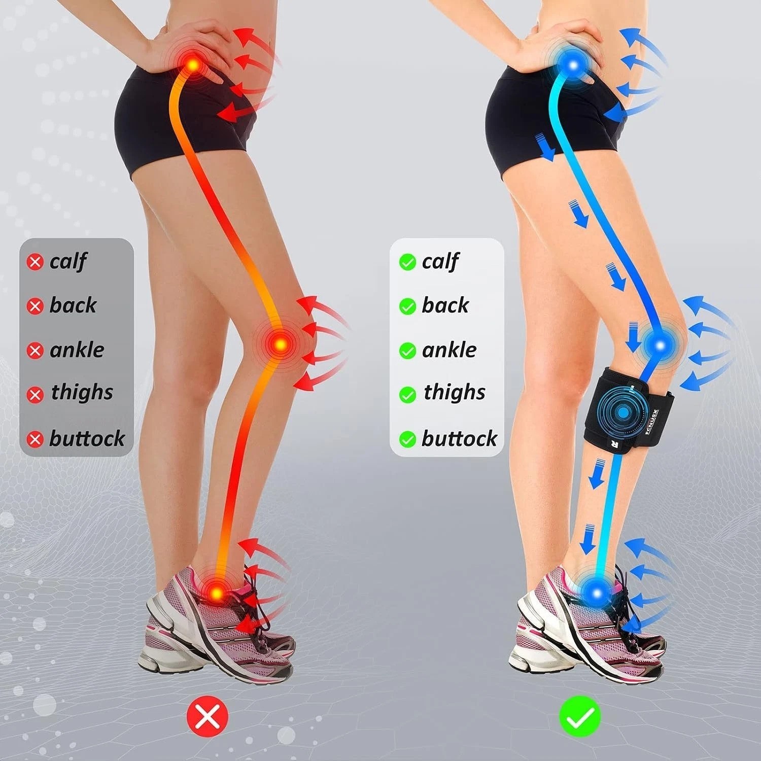 Adjustable Sciatica Pain Relief Brace – Medical Grade Comfort for Active Adults