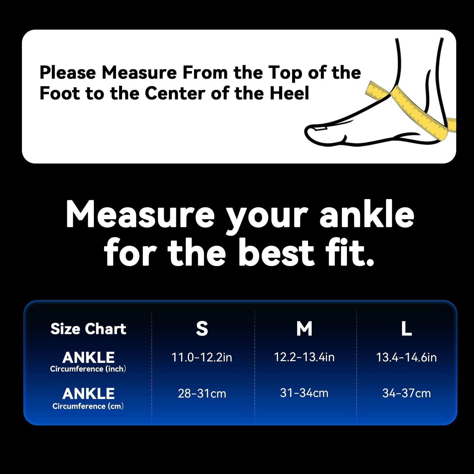 Upgraded Ankle Brace for Sprained Ankle [Stronger Support & Ultra Breathable]…
