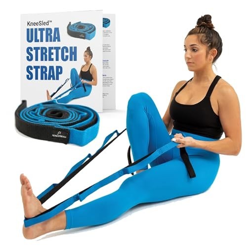Ultra Stretch Therapy Strap for Physical Therapy & Flexibility Training