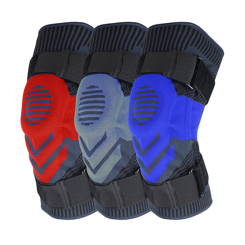 Knee Brace Gel Pad Compression Sleeve Support Arthritis Joint Pain Relief Sports