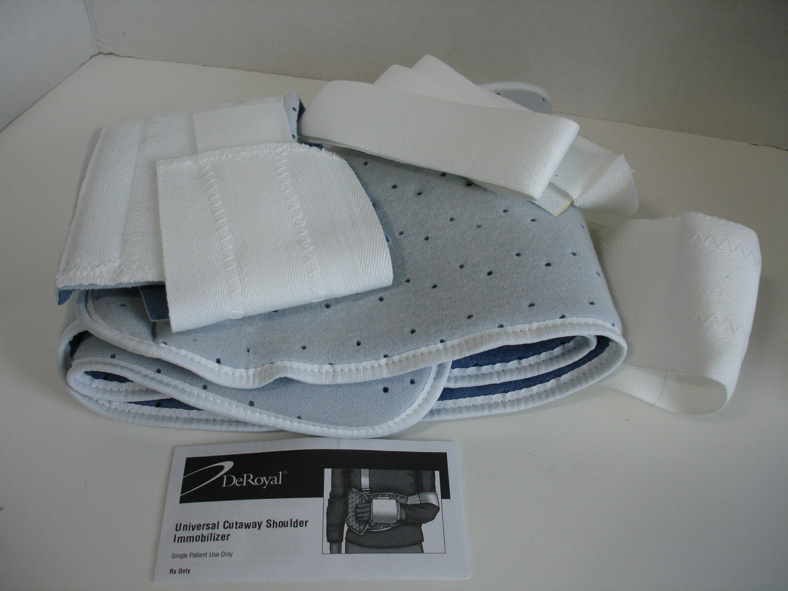 *1-Pack* DeRoyal Shoulder Immobilizer Large 100S10 L3660