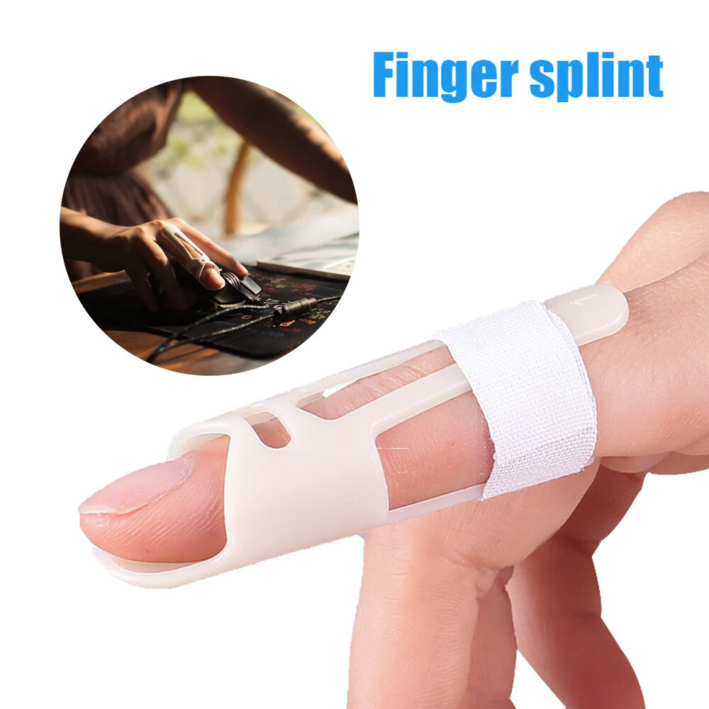 Finger Splints Mallet Brace Plastic Finger Support Immobilizer Joint Protection