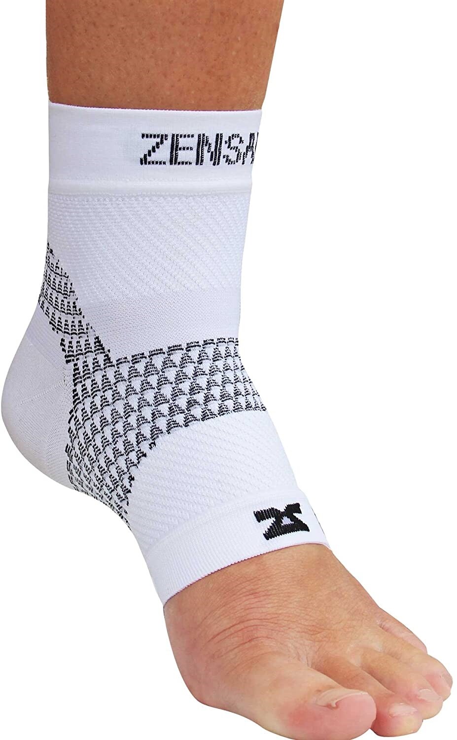 Zensah 265301 Womens Fasciitis Relieve Heel Pain Arch Support Size Small 4-6.5