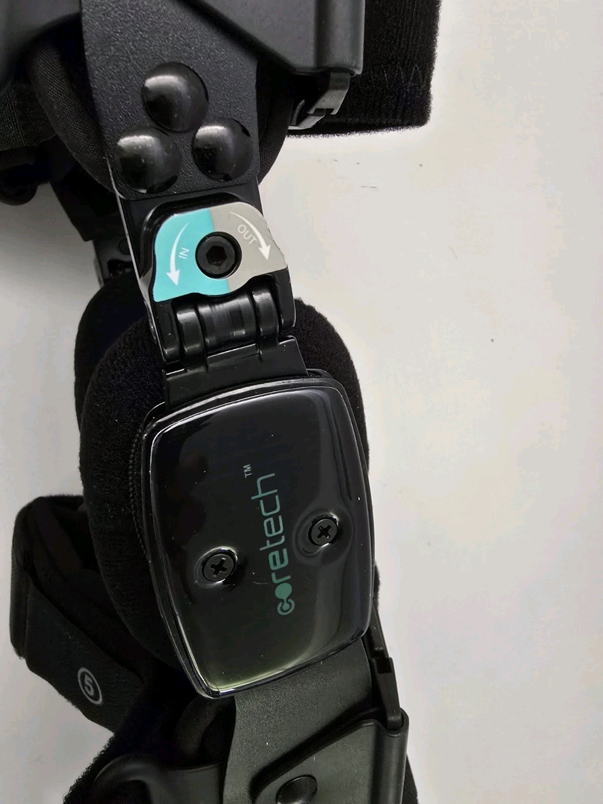 Coretech Dual 845 OA Knee Brace Medium Left SUP2079BLKLM Comfortable NEW