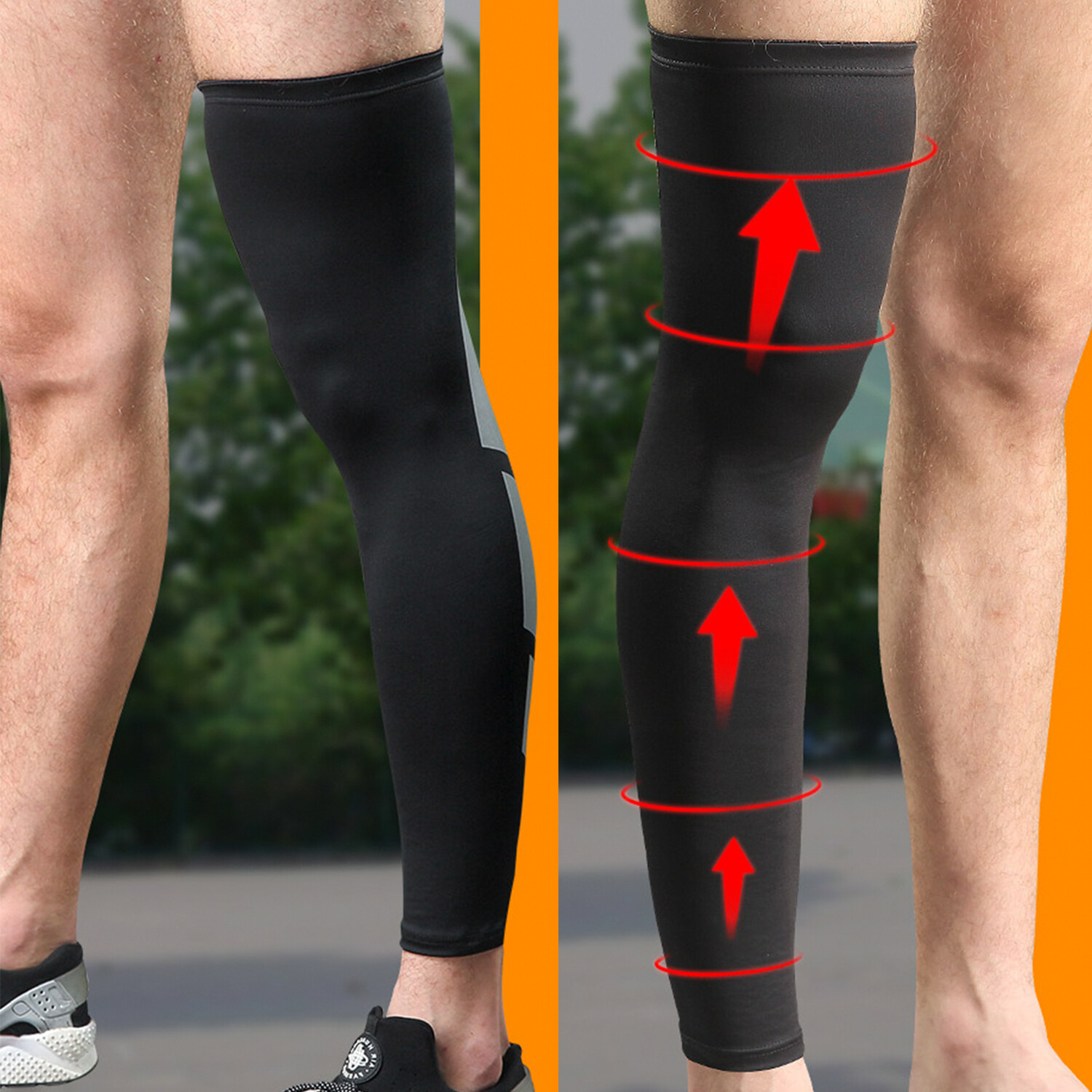CFR Compression Socks Knee High Support Stockings Leg Thigh Sleeve Men Women US