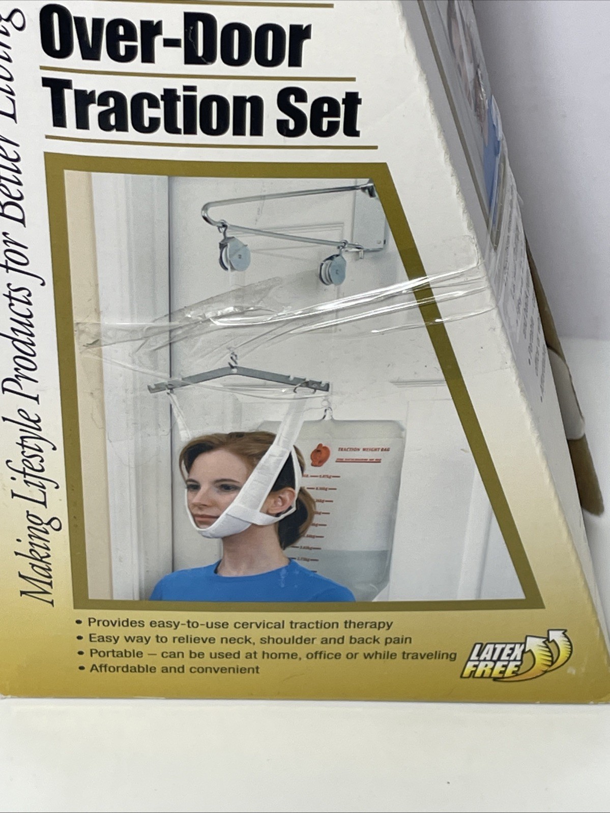 Dmi Over The Door Posture Corrector And Cervical Neck Traction Device Open Box