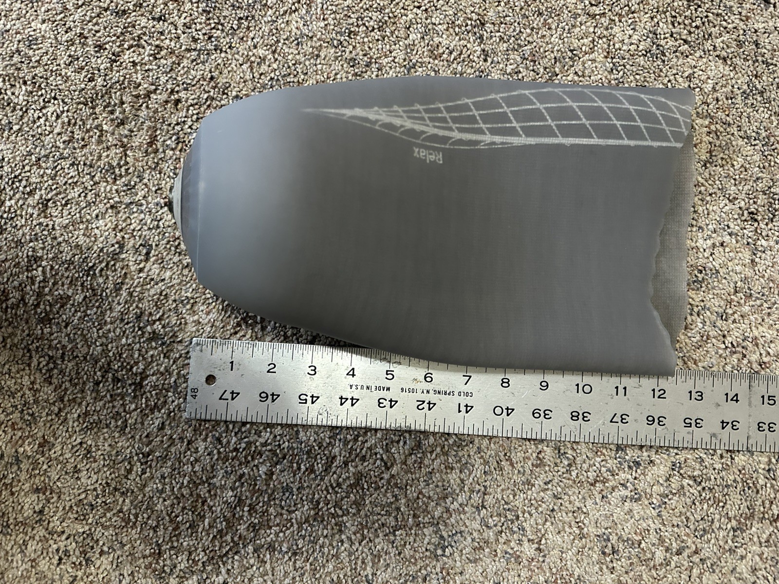 OSSUR Relax Above Knee Locking Prosthetic Silicone Liner Size 39/3 Used