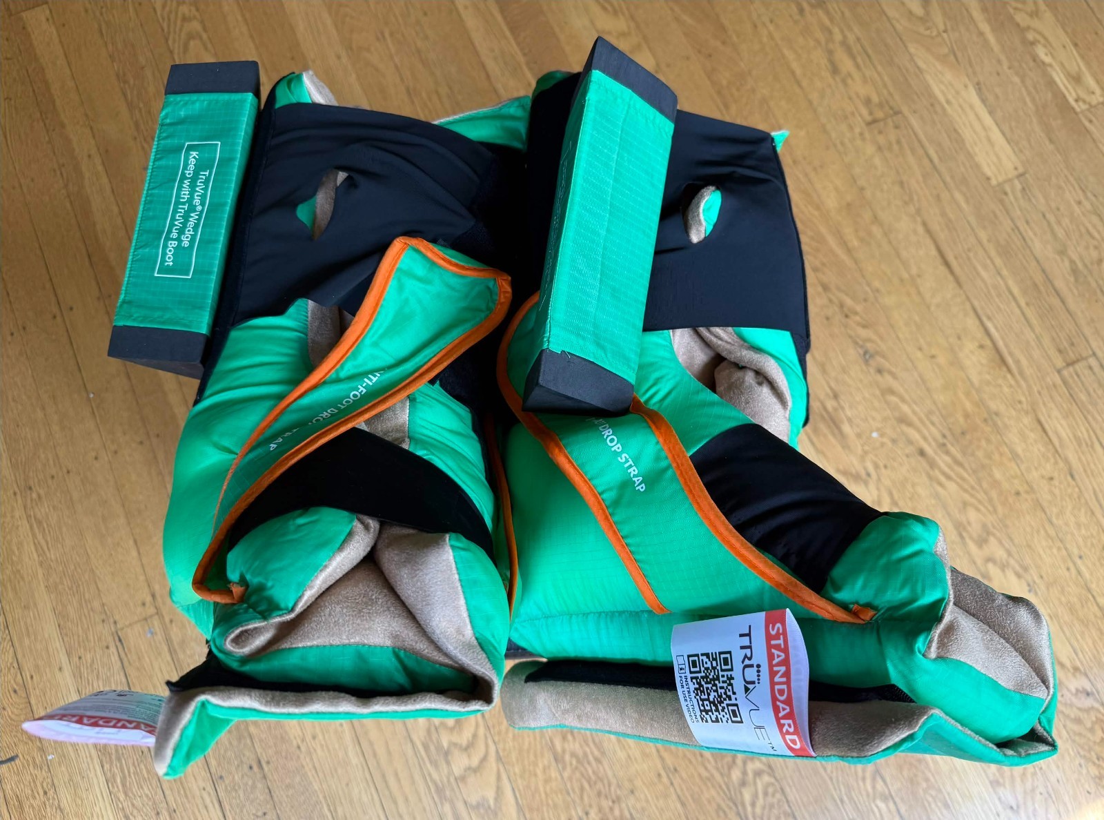 TruVue Heel Protector & Wedge | Leg Foot use
